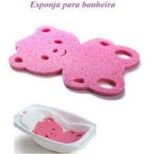 Esponja para banheira rosa bebe 0912.016 - Cajovil
