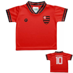 Camiseta Infantil Color Flamengo tam. 6 - Torcida Baby